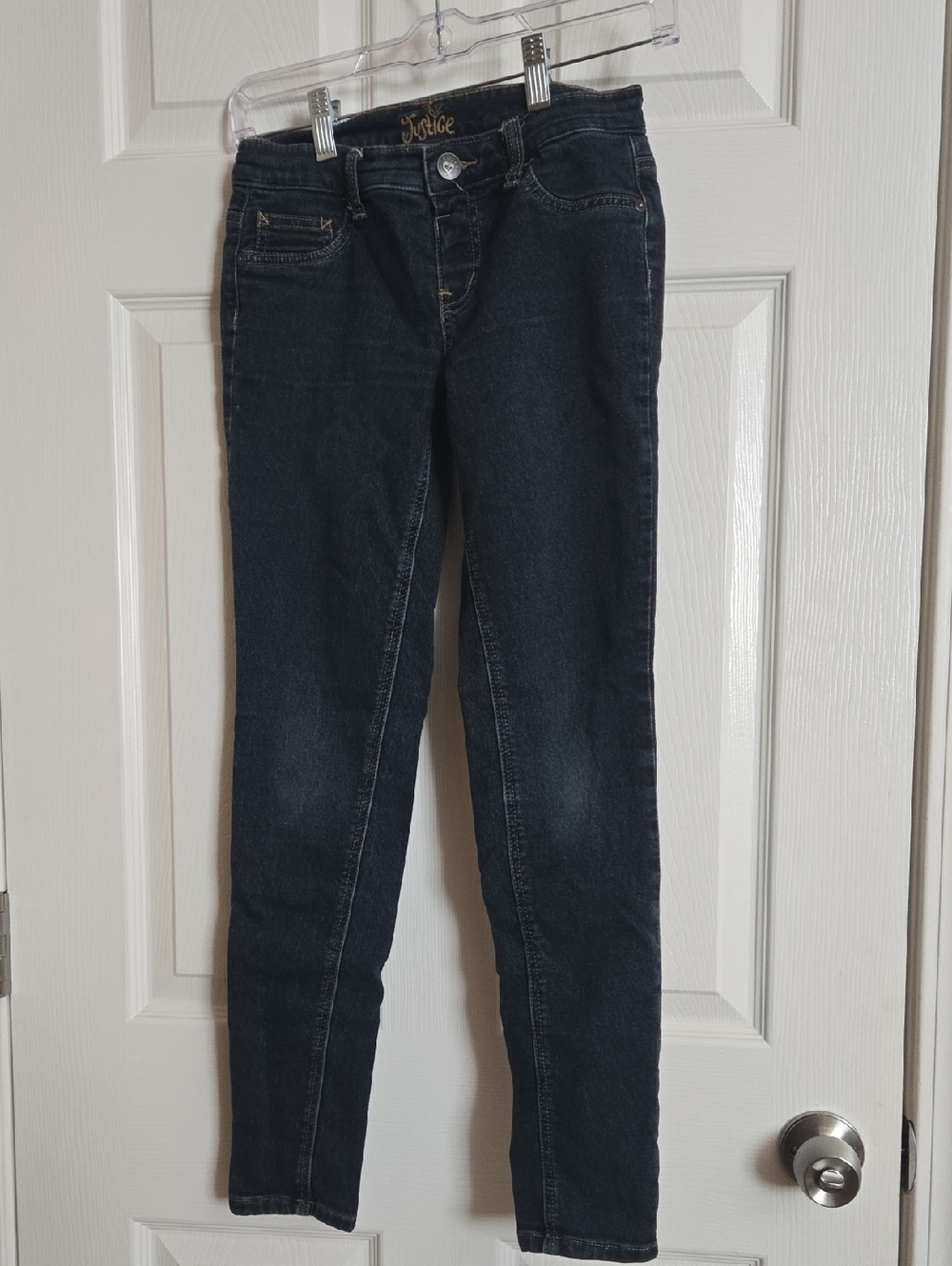 Justice Navy Skinny Jeans